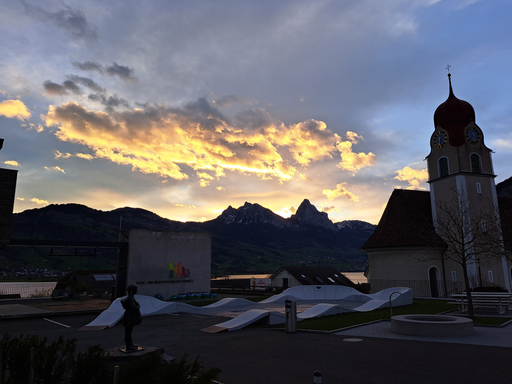 Föhnstimmung am Morgen